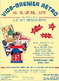 Blue Billard Poster