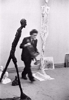 Photo by Cartier Bresson of Giacometti